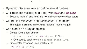 CS1PC C++ Week 5-1-2: Memory Problems resolved by Smart Pointers