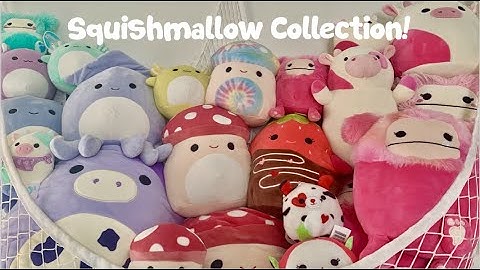 *MUST SEE* UPDATED SQUISHMALLOW COLLECTION PART 1! Cows, bigfoots, mushrooms, etc!