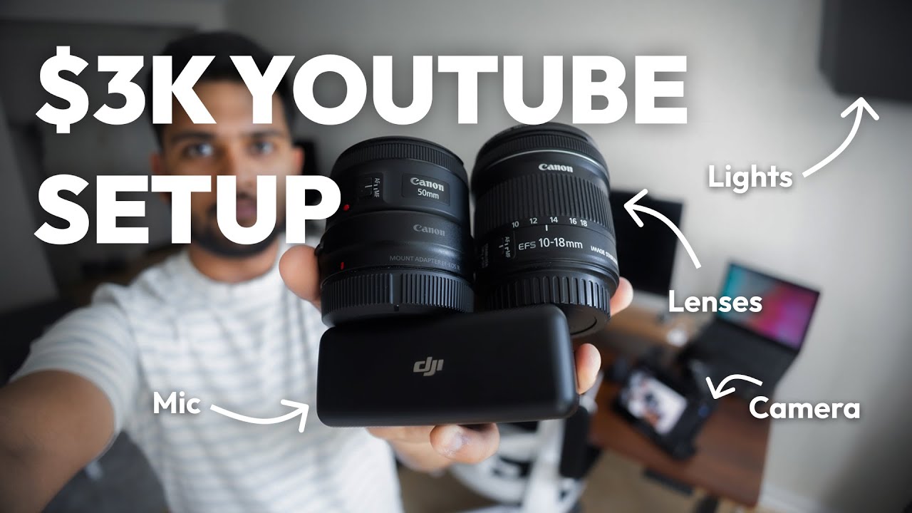 My new camera setup for YOUTUBE videos - YouTube