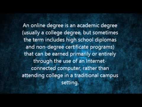 Online Degree Online Degree