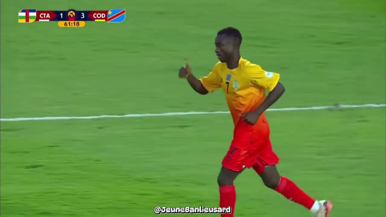 Ibrahim Matobo vs Centrafrique u20 |2005|Left Winger