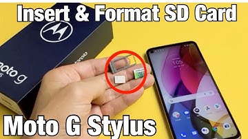 Moto G Stylus: How to Insert & Format SD Card