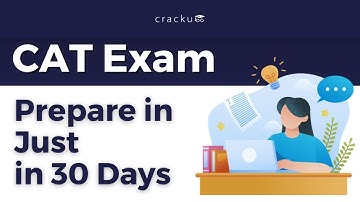 Crack CAT in 30 Days! Best 1-Month Preparation Strategy