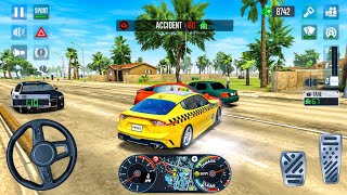 New Taxi Simulator 2026 - Taxi Driver Game Crazy Pedestrians - Car Game Android Gameplay screenshot 4