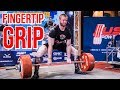 Fingertip Grip for Deadlifts