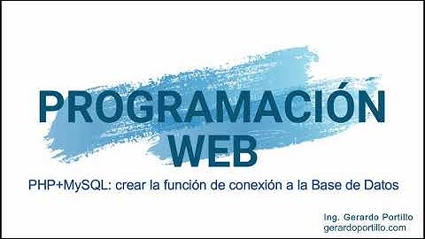 115a PHP+MySQL: crear la función de conexión a la Base de Datos