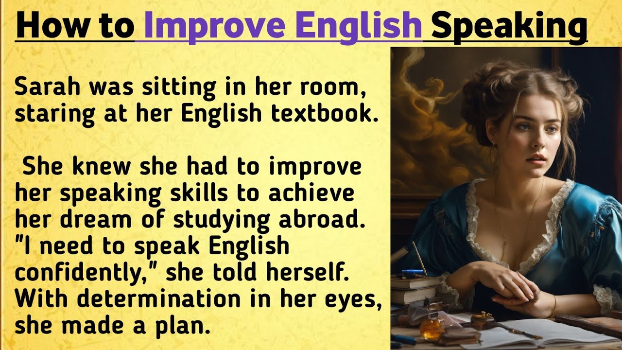 How to improve your English speaking skills (by yourself) - YouTube