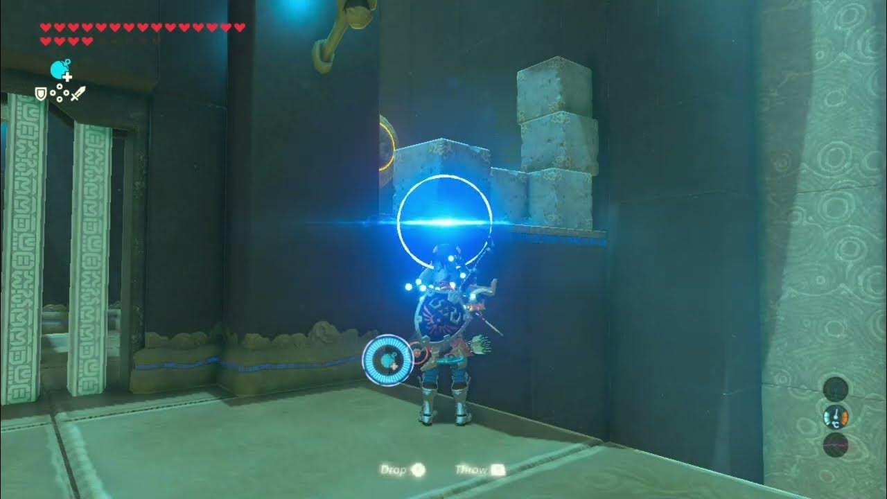 This isn't how you're supposed to get this shrine chest Breath of the