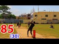85 runs need 30 balls arslan butt salman sallu vs zaman yousaf bigest match tape ball cricket