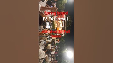 spring board f3 F4 batch farewell party abhishek sir dance Rajveer sir deelip sir