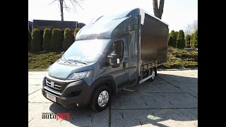 NEW Fiat Ducato tarpaulin for 8 europallets. W40432 AUTO-PLUS.COM.PL TEL. +48 607 888 556