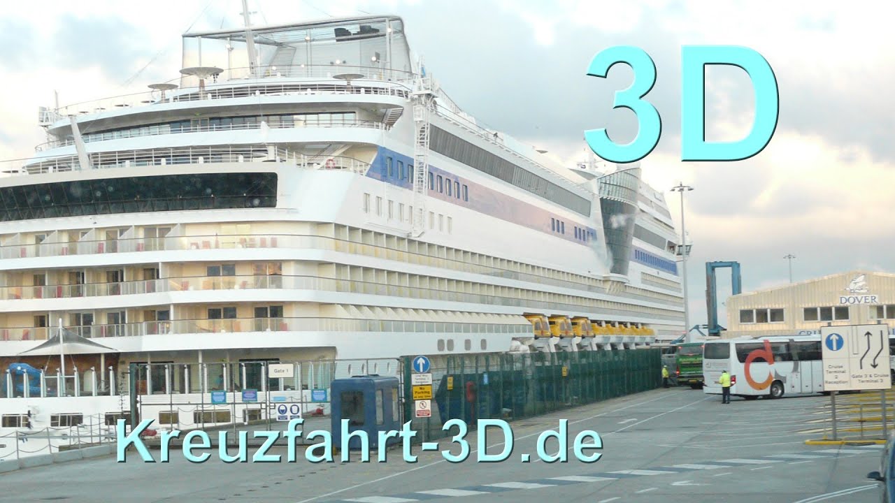3d Video Aida In Dover London 3 Reisebericht Kurzroute 7 Nordeuropa Mit Aidastella Youtube