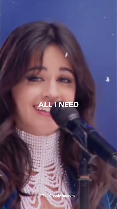 Never Be The Same - Camila Cabello - Lyrics Edit - WhatsApp Status || _Cloudy heavens_