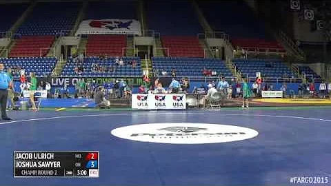 138 Champ. Round 2 - Joshua Sawyer (Ohio) vs. Jaco...