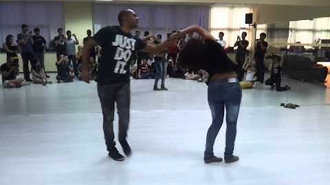 Alex de Carvalho e Daniela Wergles Zouk Rush Day 3 Demo