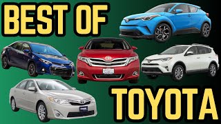 Top 10 Most Reliable Toyota Models of the Last Decade ! Part 2