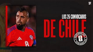 LA LISTA DE CHILE PARA EL MUNDIAL 2026