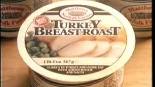 Bernard Matthews, turkey roast advert