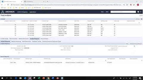 Archibus Incident Management for COVID-19