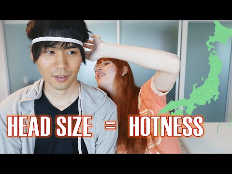 Culture shock! Head size matters カルチャーショック・小顔