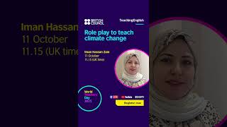 Role play to teach climate change #teachingcommunity #teachingenglish