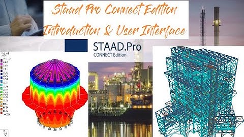 Staad.Pro CONNECT Edition Tutorial For Beginners: Introduction & Overview l RCC Building Design #1