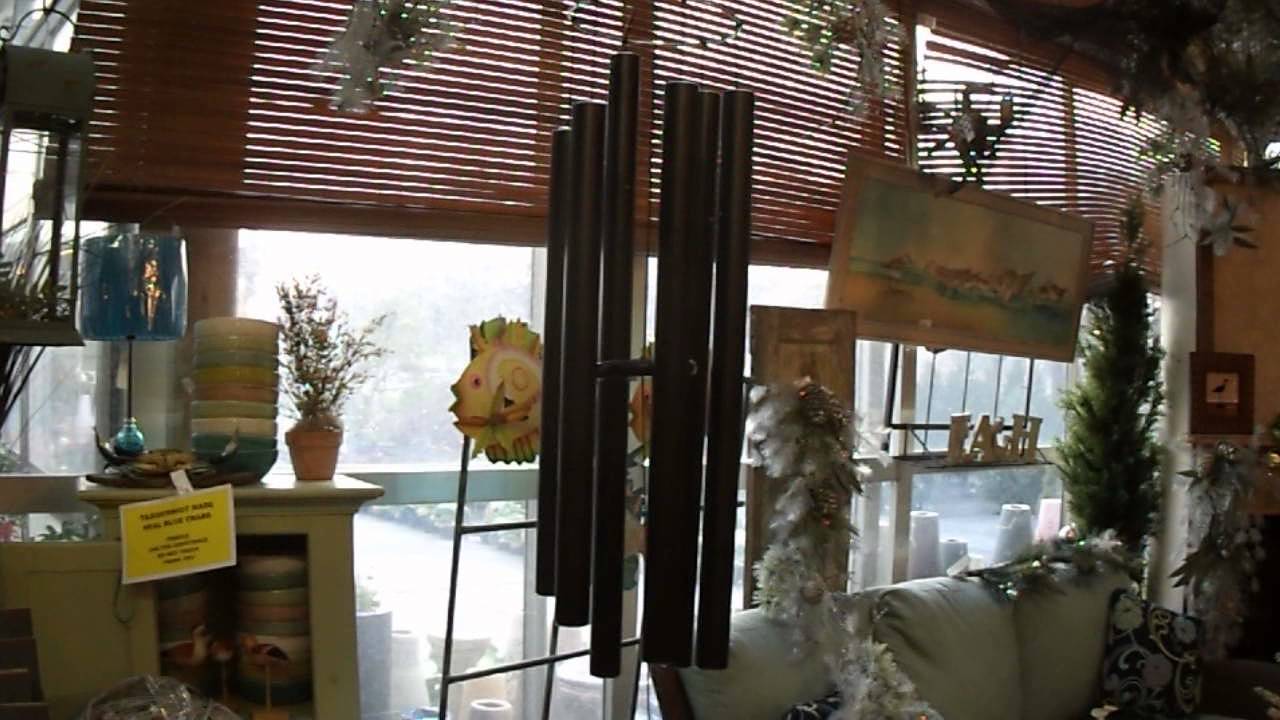 Huge Wind Chimes at Willeys Market in Townsend Delaware YouTube
