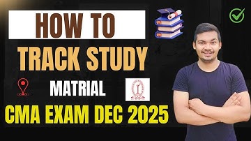 📦 How to Track CMA Study Material for Dec 2025 📚 | ICMAI Dispatch Status