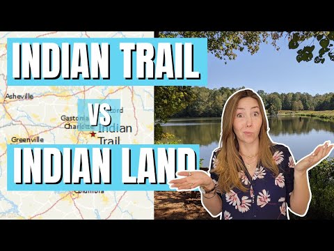 Which Charlotte Suburb Is Better? | Indian Land Vs Indian Trail | NC vs SC Explained