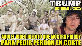 AQUÍ EL VIDEO INÉDTO QUE MOSTRÓ P DIDDY PARA PEDIR PERDÓN EN CORTE HOY