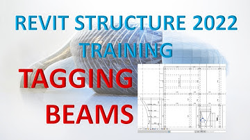 REVIT STRUCTURE 2022 LESSON 36: TAGGING BEAMS