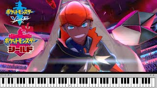 戦闘 ジムリーダー 1人用譜面 ジムリーダー戦 Bgm ポケモン剣盾 Gym Leader Battle Theme Pokemon Sword Shield Piano Sheet Youtube