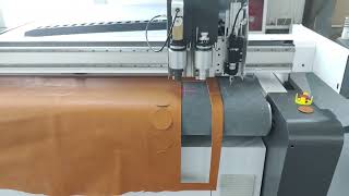 High Speed Leather Cutting Machine CNC Oscillating Knife Cutting Machine