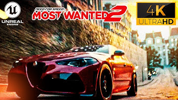 Need For Speed MOST WANTED 2 ❯ Unreal Engine 5 Insane Showcase ❯ Concept Trailer ❯ [HD 4K 2022]