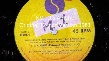 NV - It's Alright Original 12 inch Version 1983