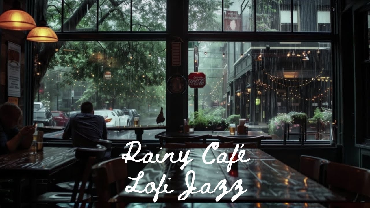 Rainy Café Ambience – Lofi Jazz Beats for Study, Work & Deep Focus
