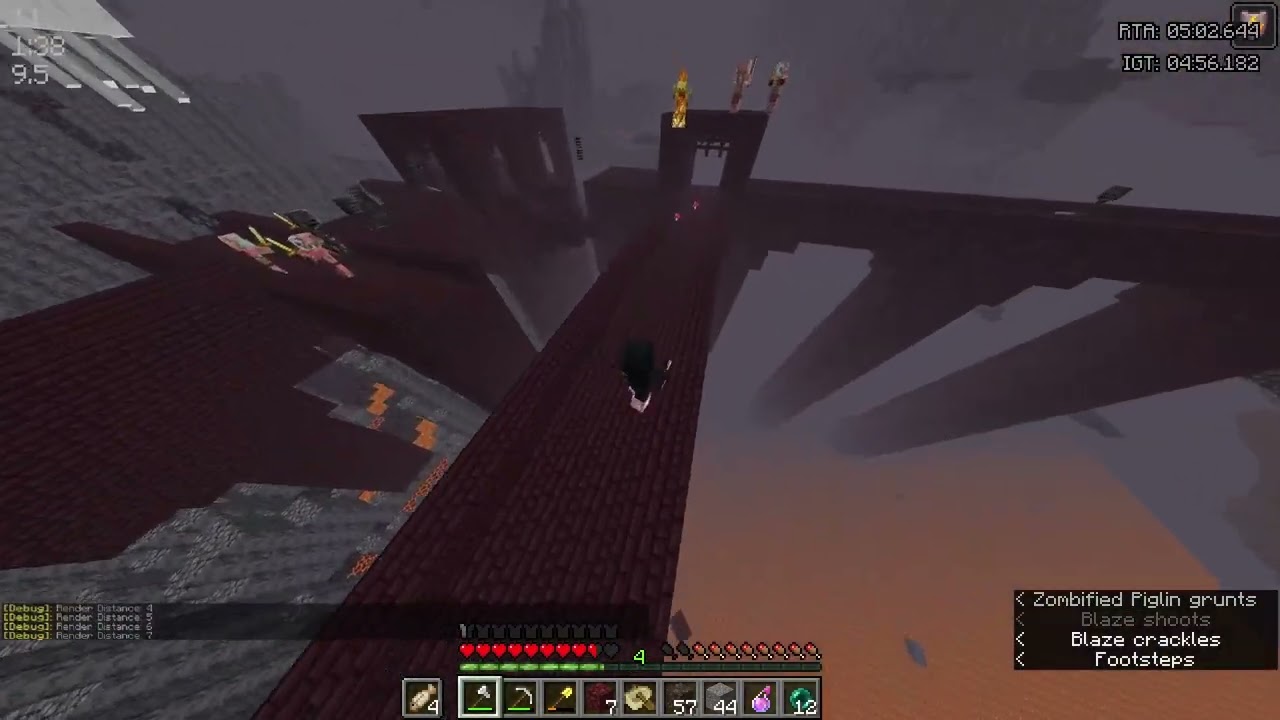 8:43 (2nd sub 9, 19th sub 10)