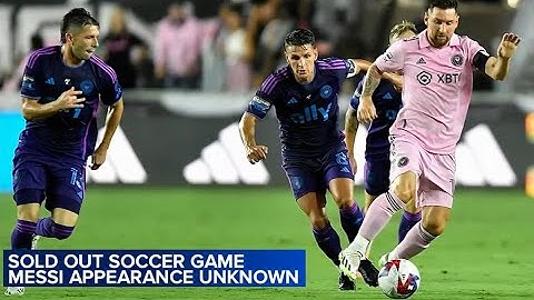 Injured Lionel Messi not expected to play in Chicago Fire vs Inter Miami match