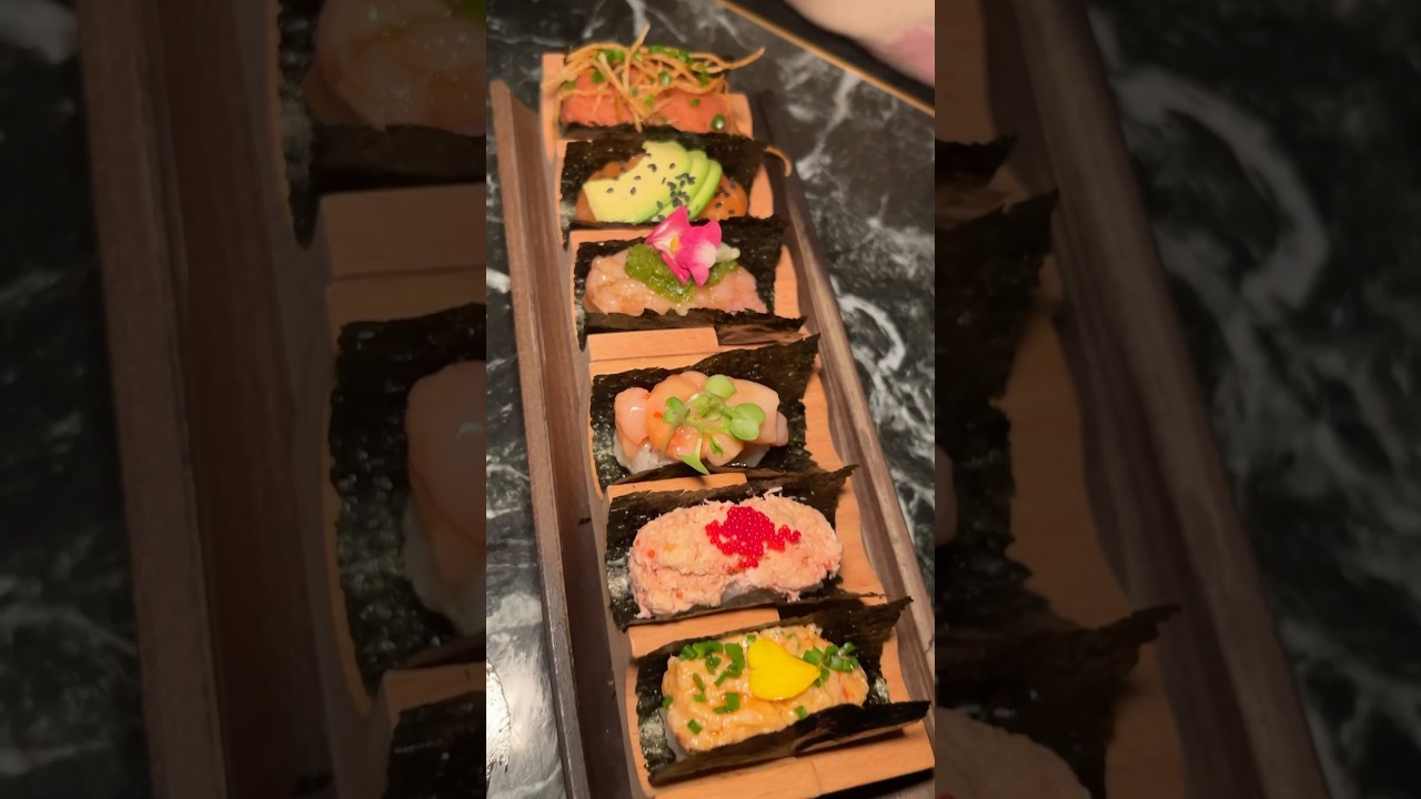 Incredible SUSHI DATE NIGHT at Wabi Nori NYC! We ordered everything! (Part 2 of 2) 🍣 #DEVOURPOWER