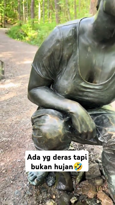 sumber air su dekat🤣||patung ajaib#memes