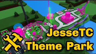Building jessetc Theme Park inside Build a boat for treasure Roblox (Time Lapse)