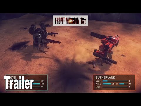 Front Mission 1st Remake Gameplay Trailer [HD 1080P]