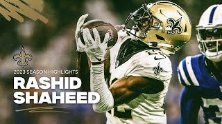 Rashid Shaheed 2023 NFL Season Highlights | New Orleans Saints