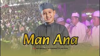 Muhammad Hadi Melantunkan Man Ana Bersama Banyusidi Bersholawat