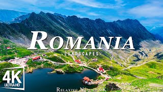 FLYING OVER ROMANIA 4K UHD — расслабляющая музыка и красивые видеоролики о природе (4K видео HD)