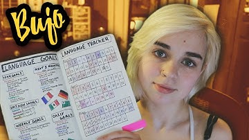 Using a Bullet Journal in Language Learning!
