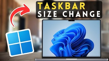 How to Change a Taskbar Size on Windows 11 | Windows 11 Tutorial