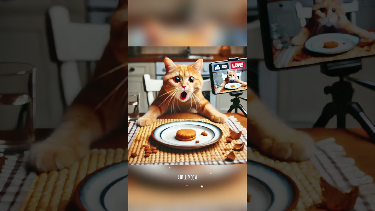 Meowdel Behavior: The Rise of an Orange Kitten to Online Stardom 📸😺