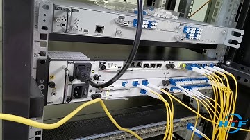 Connection of WDM system equipment