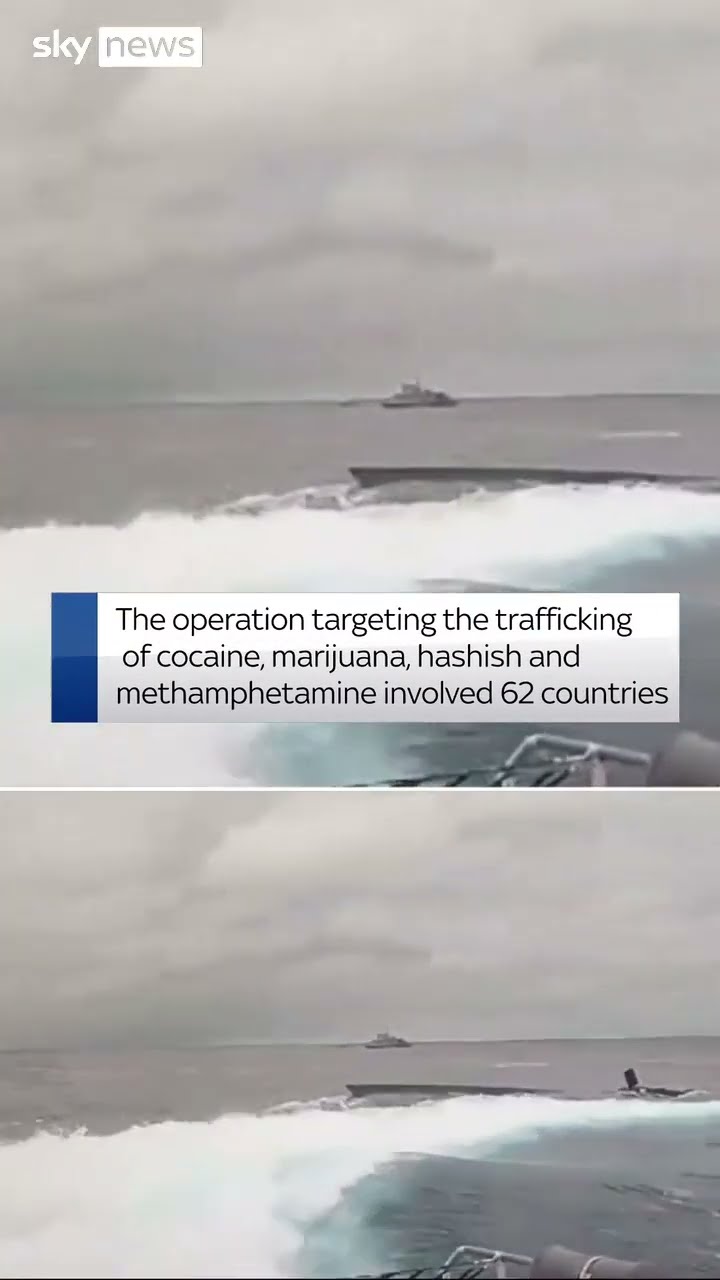 Colombian Navy seizes 1,400 tonnes of drugs as part of international operation